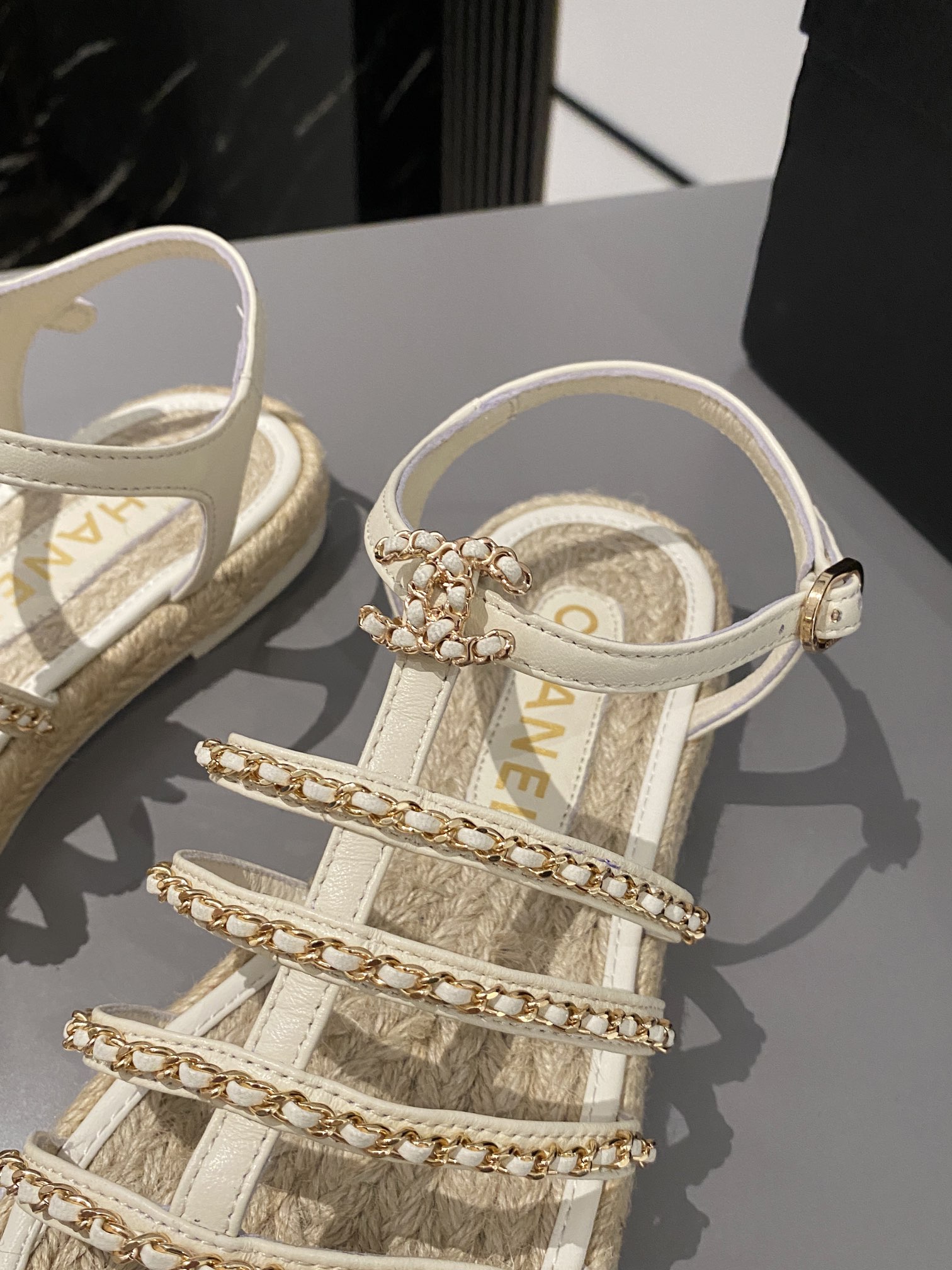 Chanel Sandals Beach Sandles #4714