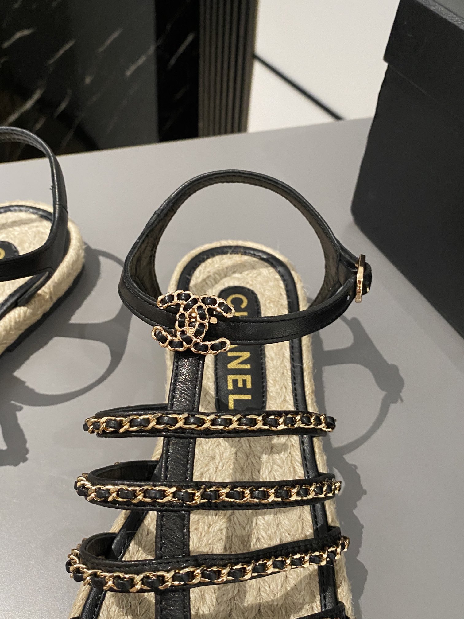 Chanel Sandals Beach Sandles #4714