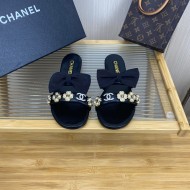 Chanel Women's Slides Bow