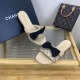 Chanel Women's Slides Bow