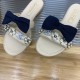 Chanel Women's Slides Bow