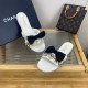 Chanel Women's Slides Bow