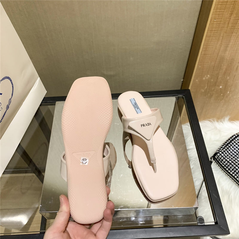 Prada Women Thong Mule