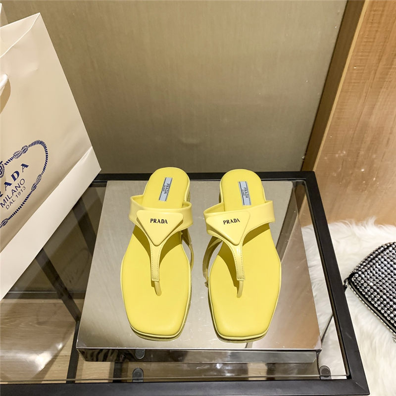 Prada Women Thong Mule