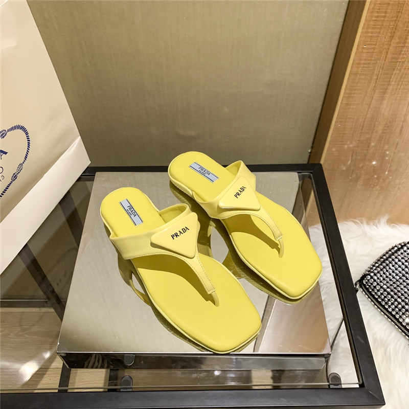 Prada Women Thong Mule