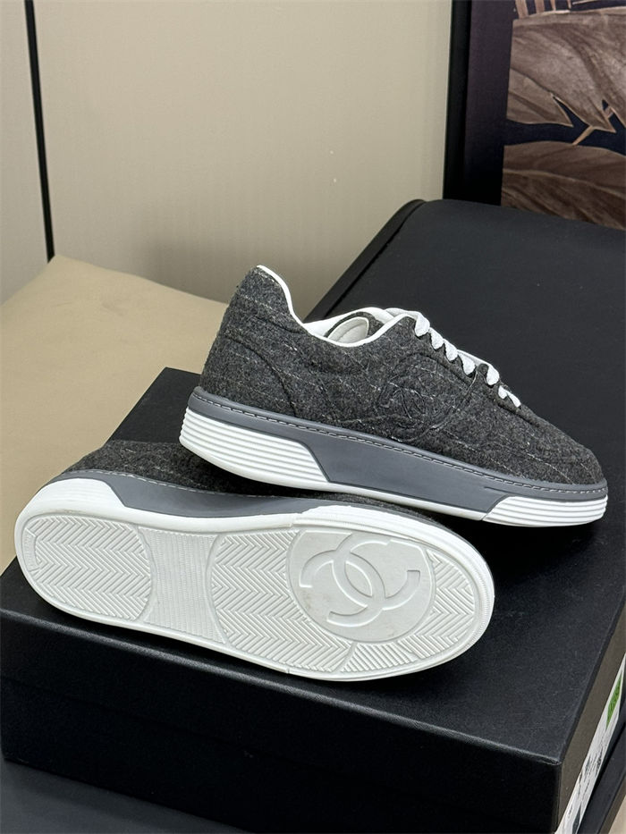 Chanel Women's Sneakers G46011 Tweed