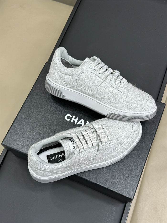 Chanel Women's Sneakers G46011 Tweed