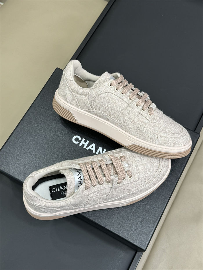 Chanel Women's Sneakers G46011 Tweed