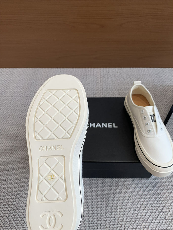 Chanel Women's Sneakers #46301 Canvas