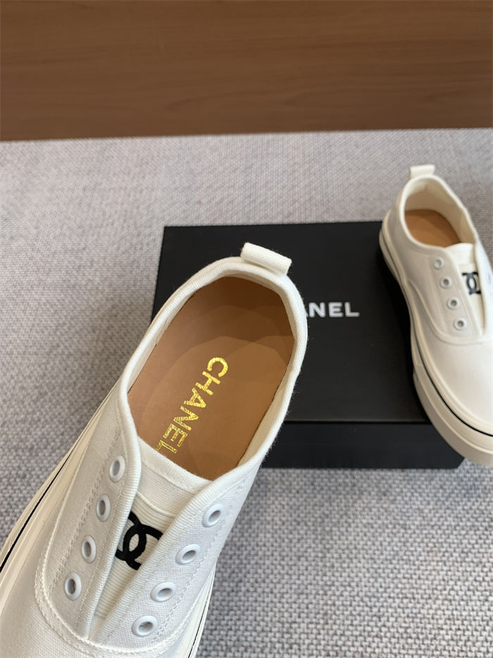 Chanel Women's Sneakers #46301 Canvas