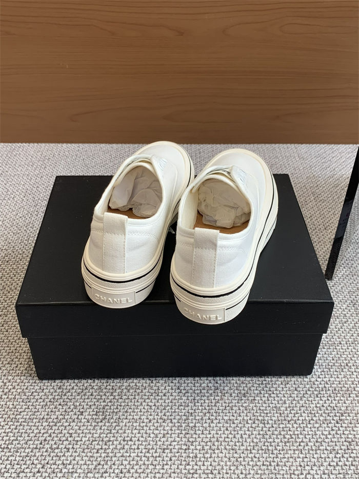 Chanel Women's Sneakers #46301 Canvas