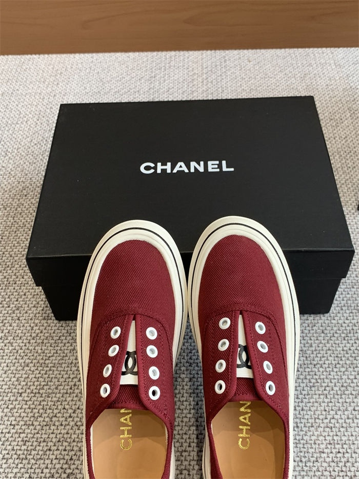 Chanel Women's Sneakers #46301 Canvas