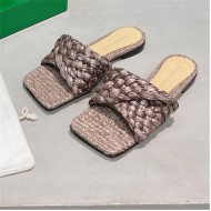 Bottega Veneta BV Women's Flat Slide Sandals