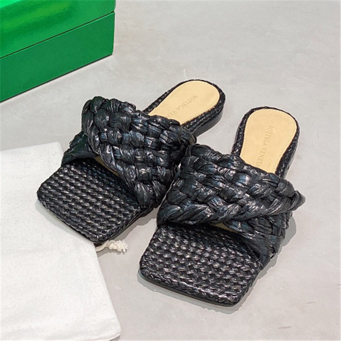 Bottega Veneta BV Women's Flat Slide Sandals