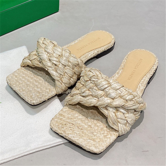 Bottega Veneta BV Women's Flat Slide Sandals