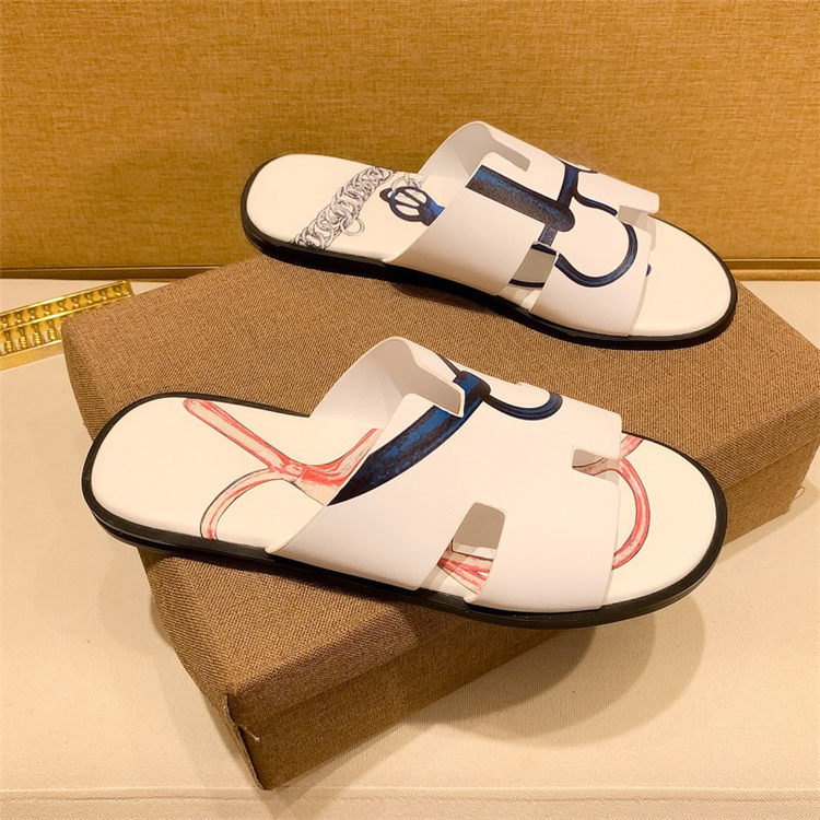 Hermes Men's Slide Sandals