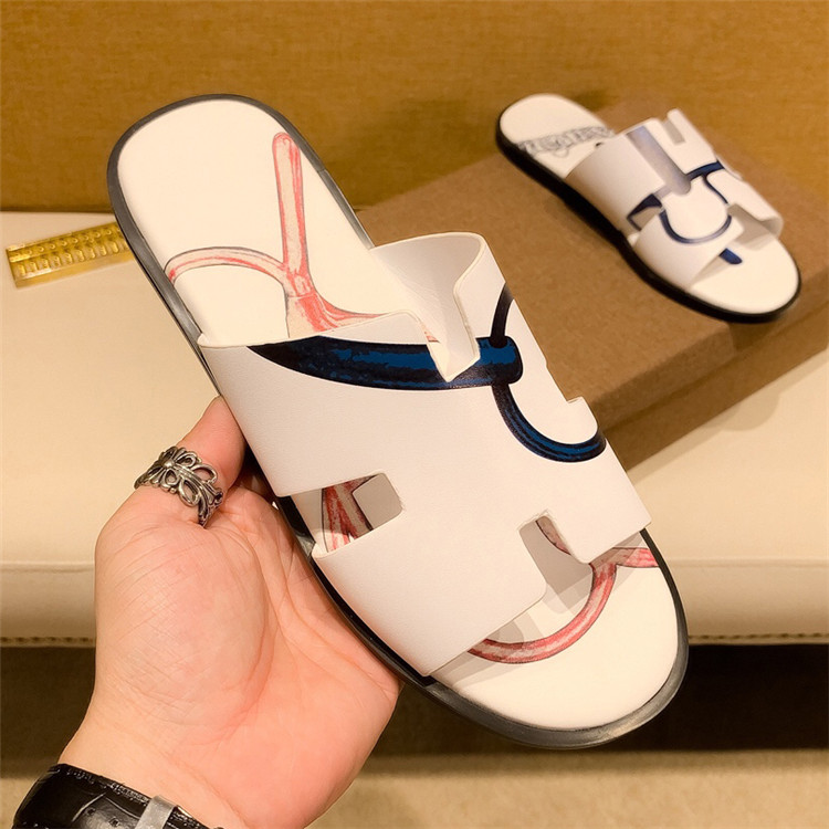 Hermes Men's Slide Sandals