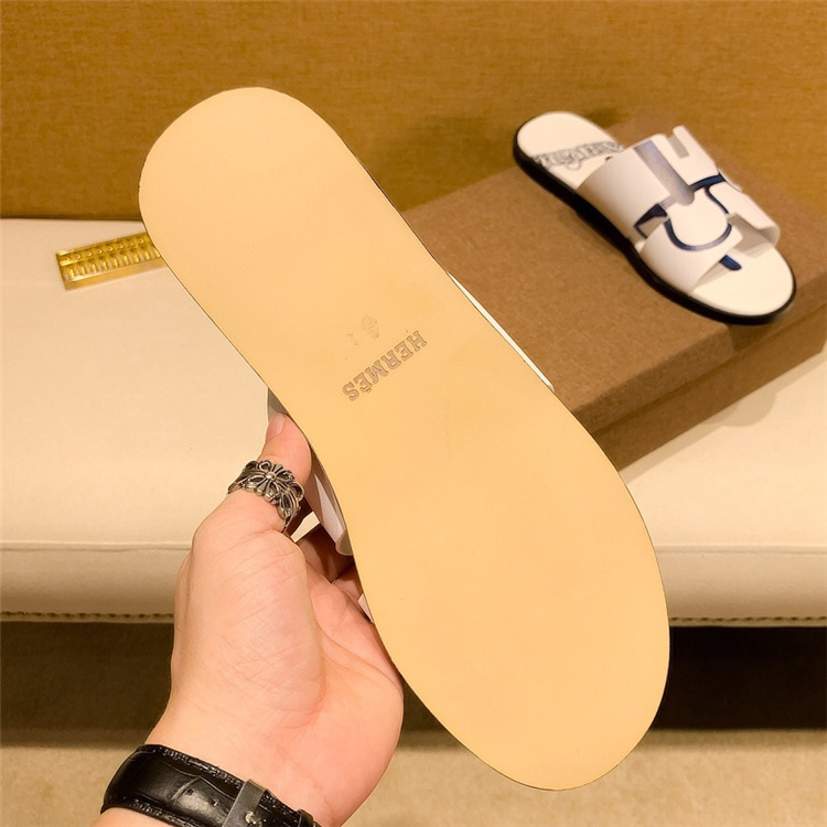 Hermes Men's Slide Sandals