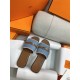 Hermes Giulia Sandals Denim