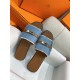 Hermes Giulia Sandals Denim