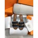 Hermes Giulia Sandals 45MM Denim