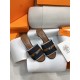 Hermes Giulia Sandals 45MM Denim