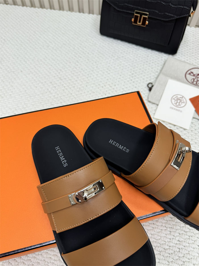 Hermes Jackson Slide Sandals