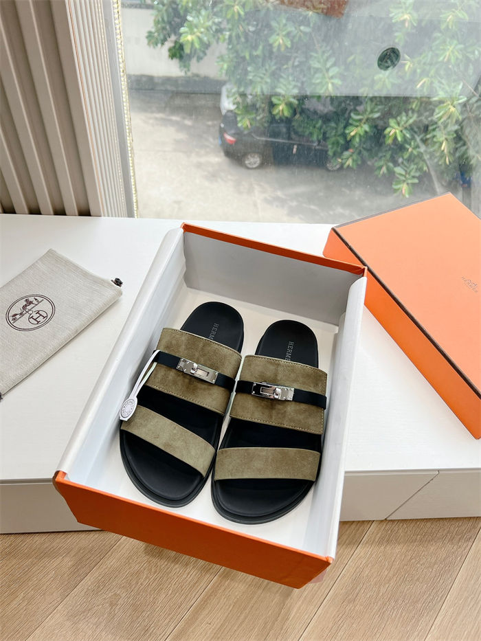 Hermes Jackson Slide Sandals