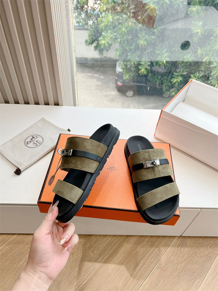 Hermes Jackson Slide Sandals