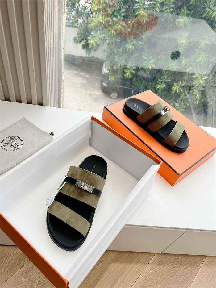 Hermes Jackson Slide Sandals