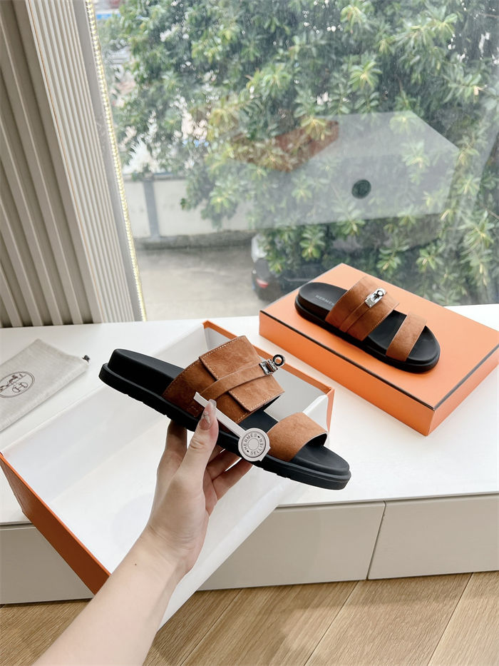 Hermes Jackson Slide Sandals