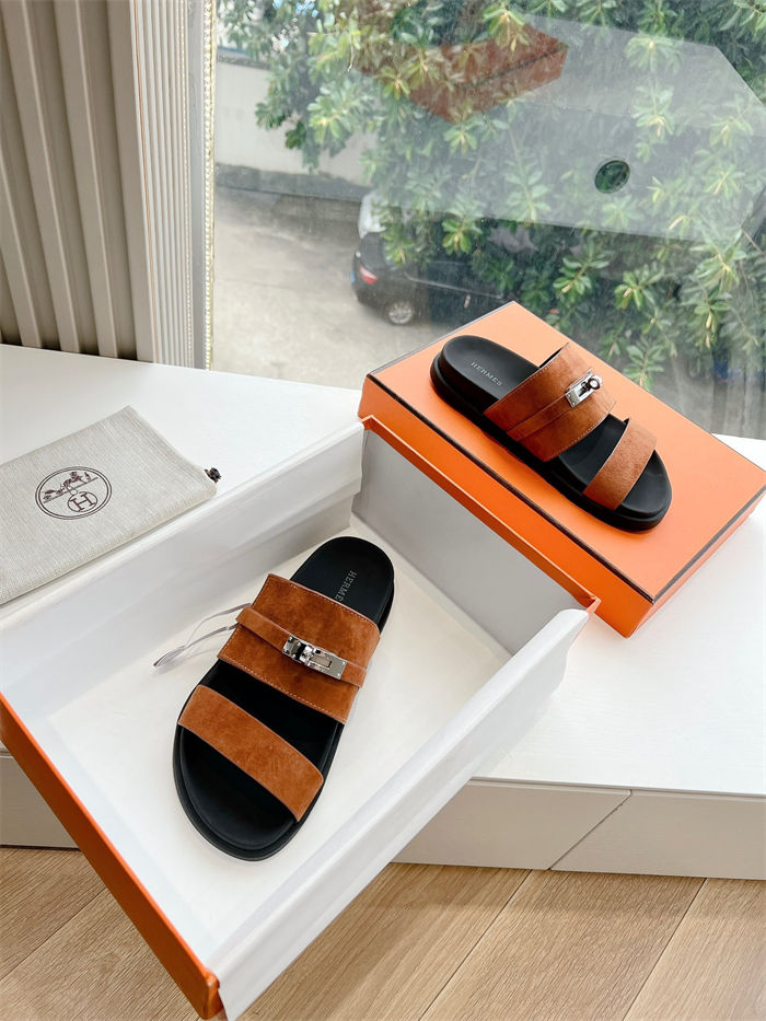 Hermes Jackson Slide Sandals