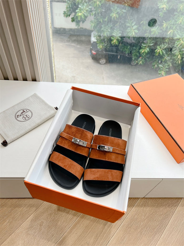 Hermes Jackson Slide Sandals