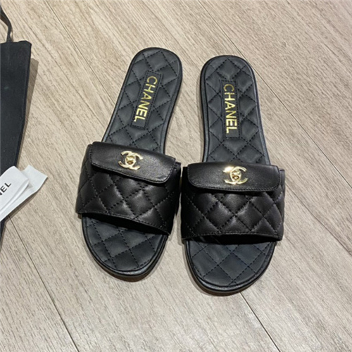 Chanel Women's Slide Sandals