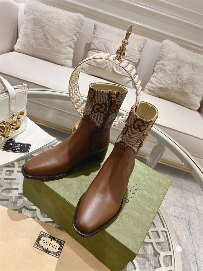 Gucci Ankle Boots Horsebit