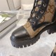 Gucci Ankle Boots Lace Up