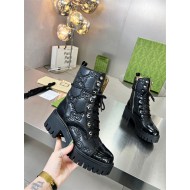 Gucci Ankle Boots Lace Up