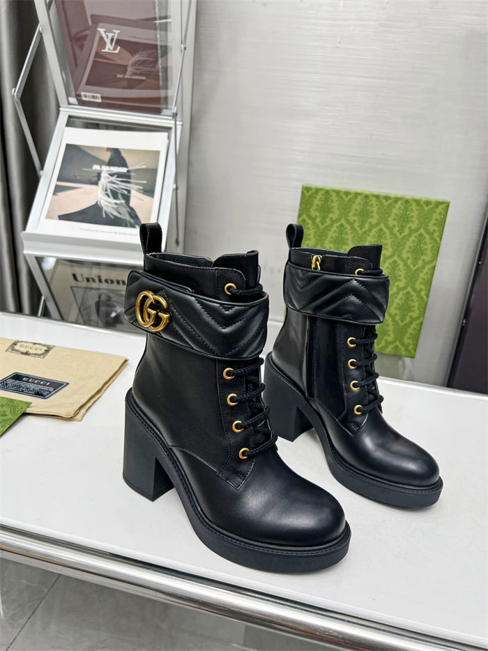 Gucci Ankle Boots Double G