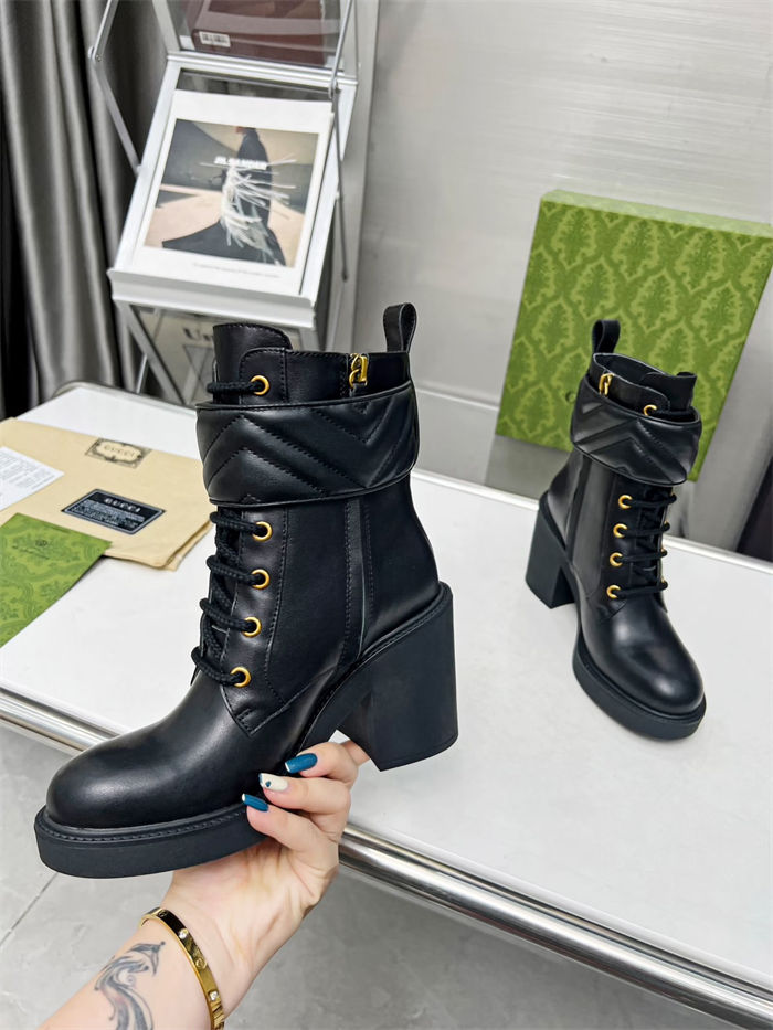 Gucci Ankle Boots Double G