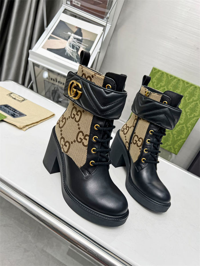 Gucci Ankle Boots Double G