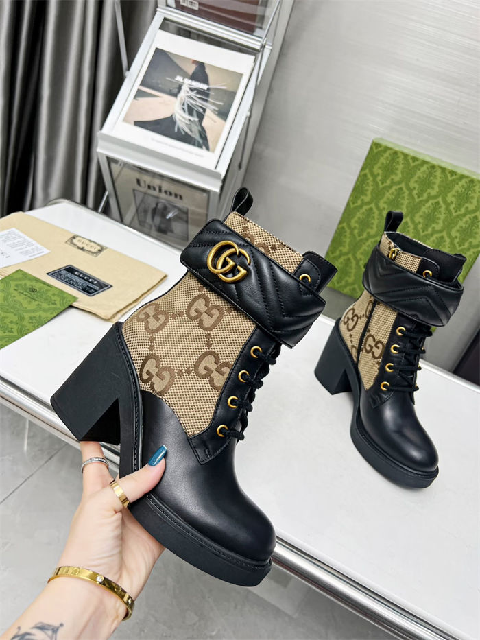 Gucci Ankle Boots Double G