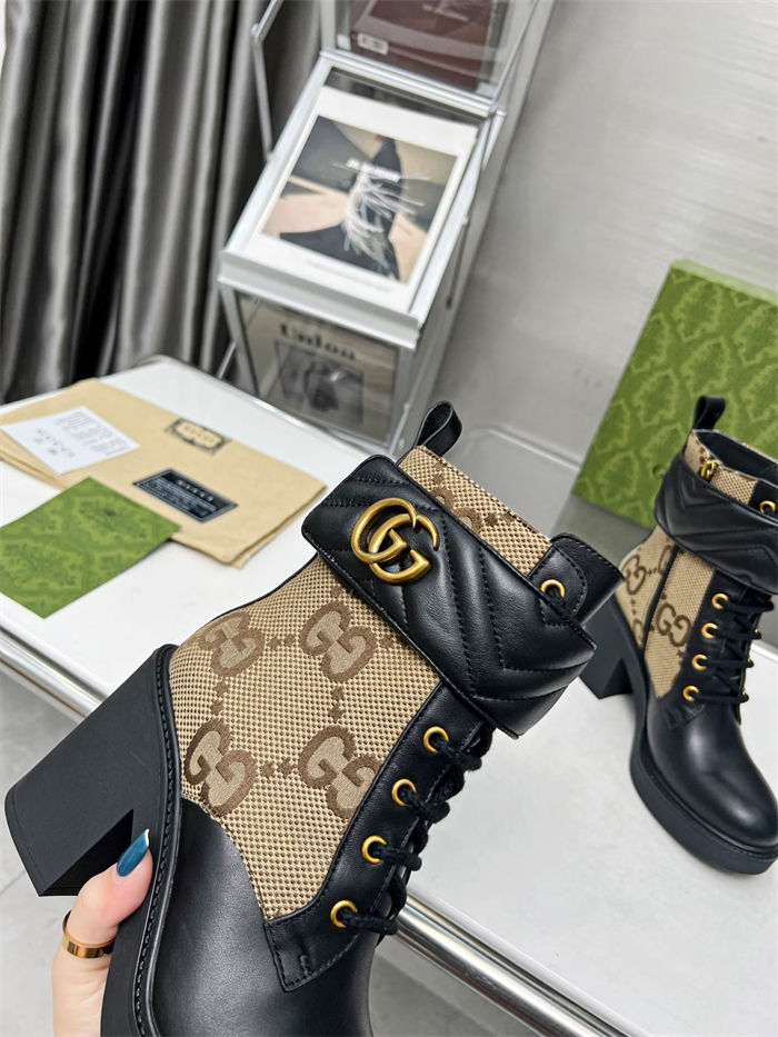 Gucci Ankle Boots Double G