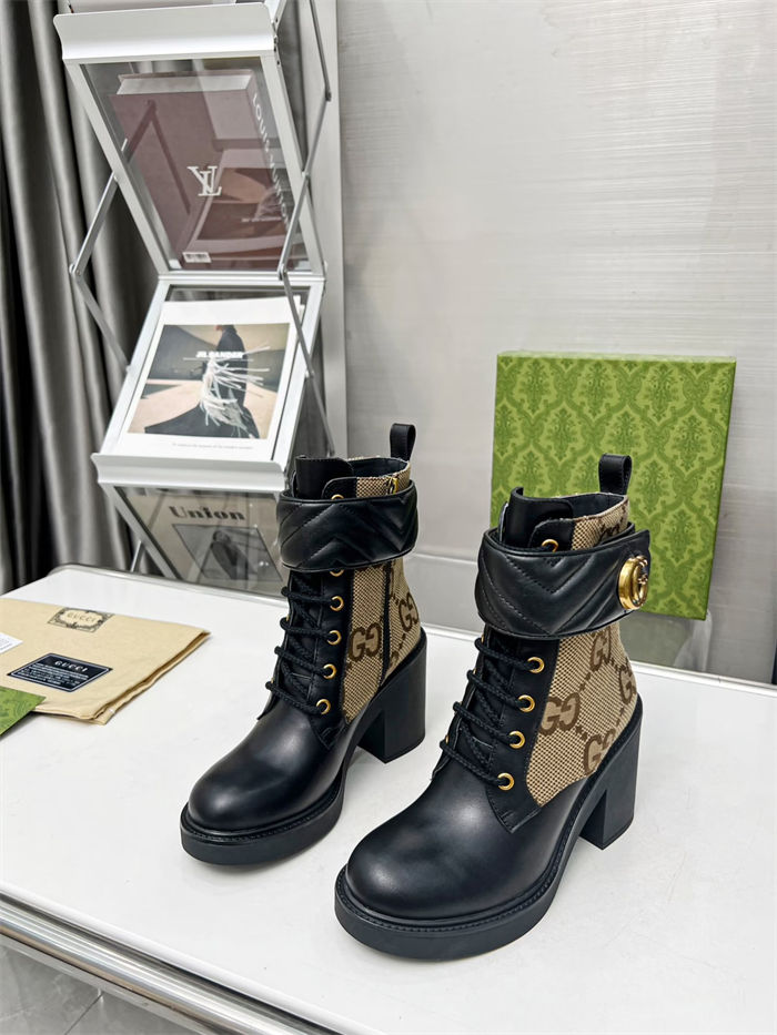 Gucci Ankle Boots Double G