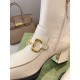 Gucci Heeled Ankle Boots Horsebit 55MM