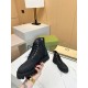 Gucci Ankle Boots Jumbo GG Lace Up