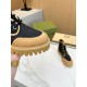 Gucci Ankle Boots Jumbo GG Lace Up