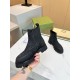 Gucci Ankle Boots Jumbo GG Elastic