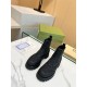 Gucci Ankle Boots Jumbo GG Elastic