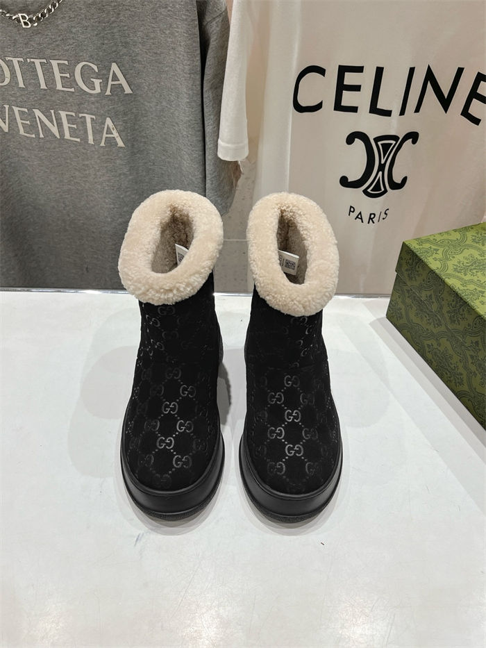 Gucci Women's Boots Shearling