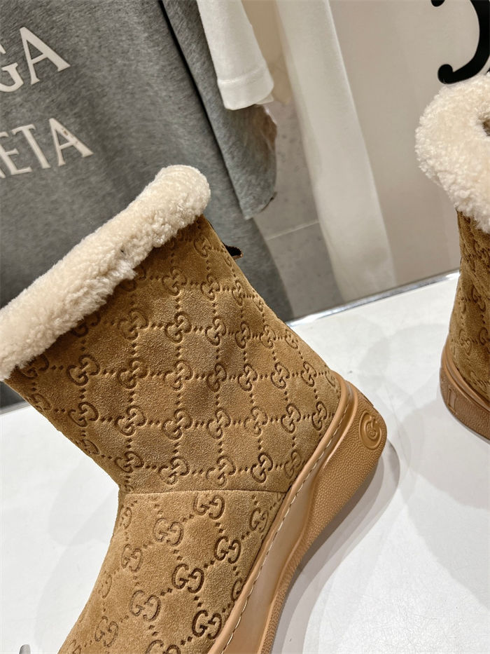 Gucci Women's Boots Shearling